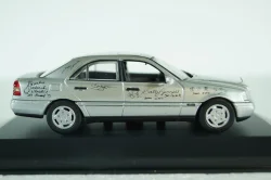 Mercedes C180 (W202) Athletic World Championship, Stuttgart 1993, 430032105, Minichamps 1:43 Уценка!