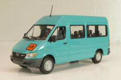 Mercedes-Benz Sprinter 316 CDI van, blue, 400031110, Minichamps 1:43
