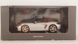 Porsche 982 Boxster "25 Years" GT-silver metallic, Minichamps 1:43