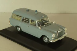 Mercedes-Benz 190 (W121) Ambulance 1961, grey, 400037270, Minichamps 1:43