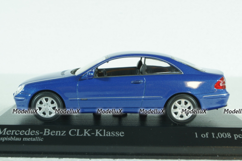 Mercedes CLK 320 Coupe (C209) 2002, 400031422, Minichamps 1:43