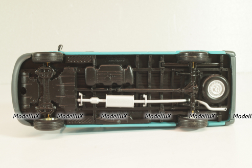 Mercedes-Benz Sprinter 316 CDI van, blue, 400031110, Minichamps 1:43