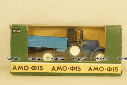 Амо-Ф15, синий, Арек 1:43