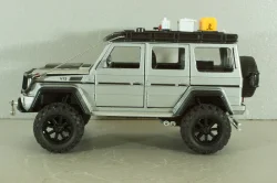 Mercedes Brabus 550 Adventure G-Class 4x4² 2017, silver, 24722S, Che Zhi 1:24