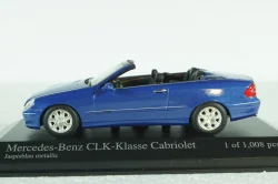 Mercedes CLK Cabriolet (A209) 2003 blue, 400031431, Minichamps 1:43 