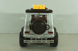 Mercedes Brabus 550 Adventure G-Class 4x4² 2017, silver, 24722S, Che Zhi 1:24