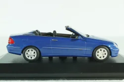 Mercedes CLK Cabriolet (A209) 2003 blue, 400031431, Minichamps 1:43 