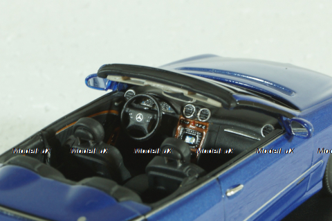 Mercedes CLK Cabriolet (A209) 2003 blue 400031431 Minichamps 1:43 