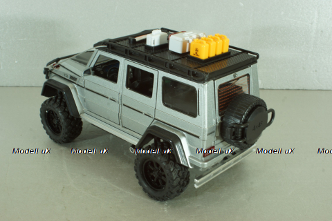 Mercedes Brabus 550 Adventure G-Class 4x4² 2017, silver, 24722S, Che Zhi 1:24