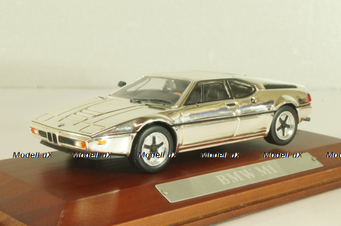 BMW M1 chrome, Atlas 1:43