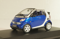 Smart Cabriolet 2000, blue, 430039000, Minichamps 1:43 Уценка!