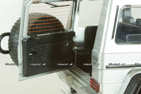 Mercedes Brabus 550 Adventure G-Class 4x4² 2017, silver, 24722S, Che Zhi 1:24