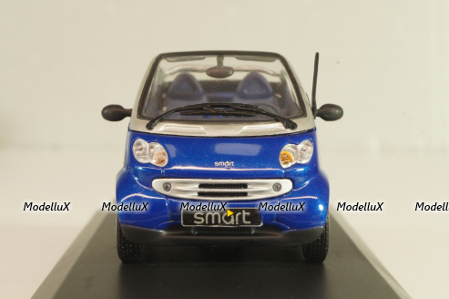 Smart Cabriolet 2000, blue, 430039000, Minichamps 1:43 Уценка!