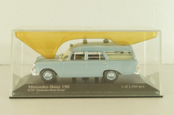 Mercedes-Benz 190 (W121) Ambulance 1961, grey, 400037270, Minichamps 1:43