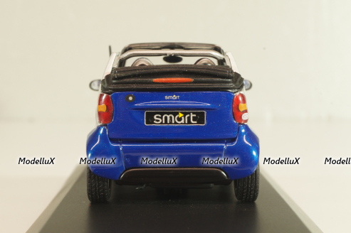 Smart Cabriolet 2000, blue, 430039000, Minichamps 1:43 Уценка!