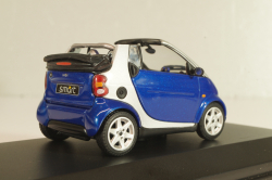 Smart Cabriolet 2000, blue, 430039000, Minichamps 1:43 Уценка!