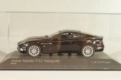 Aston Martin V12 Vanquish 2001, 400137222, Minichamps 1:43