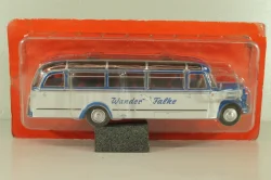 Borgward BO 4000 bus 1952, blue/white, Autobus Dal Mondo #60 (с журналом), Hachette 1:43 Уценка!