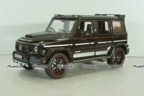 Mercedes Brabus G900 (W463) 2021, black, DH24004, Shuang Ma 1:24