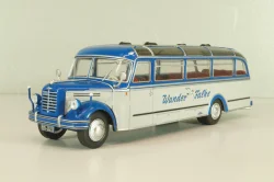 Borgward BO 4000 bus 1952, blue/white, Autobus Dal Mondo #60 (с журналом), Hachette 1:43 Уценка!
