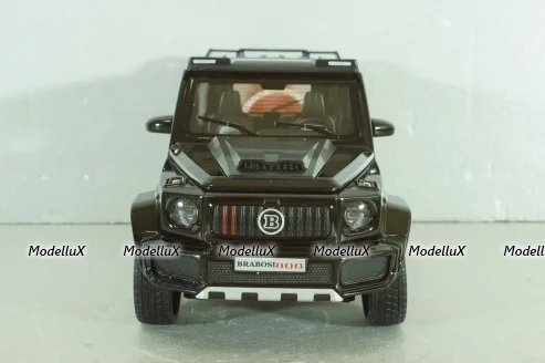 Mercedes Brabus G900 (W463) 2021, black, DH24004, Shuang Ma 1:24
