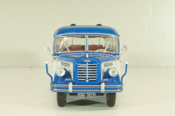 Borgward BO 4000 bus 1952, blue/white, Autobus Dal Mondo #60 (с журналом), Hachette 1:43 Уценка!