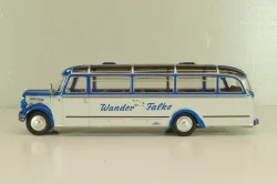 Borgward BO 4000 bus 1952, blue/white, Autobus Dal Mondo #60 (с журналом), Hachette 1:43 Уценка!