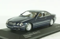 Mercedes CL 500 Coupe (C215) 1999, dark blue, 430038027, Minichamps 1:43 