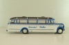 Borgward BO 4000 bus 1952, blue/white, Autobus Dal Mondo #60 (с журналом), Hachette 1:43 Уценка!