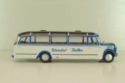 Borgward BO 4000 bus 1952, blue/white, Autobus Dal Mondo #60 (с журналом), Hachette 1:43 Уценка!