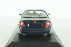 Mercedes CL 500 Coupe (C215) 1999, dark blue, 430038027, Minichamps 1:43 