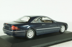 Mercedes CL 500 Coupe (C215) 1999, dark blue, 430038027, Minichamps 1:43 