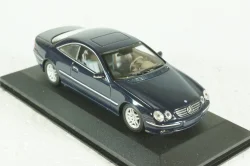 Mercedes CL 500 Coupe (C215) 1999, dark blue, 430038027, Minichamps 1:43 