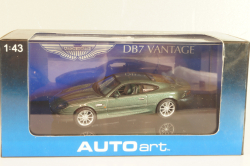 Aston Martin DB7 V12 Vantage 1999, green, 50204, Autoart 1:43