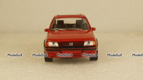 Peugeot 205 GTI 1.6 1984, red, Norev 1:43