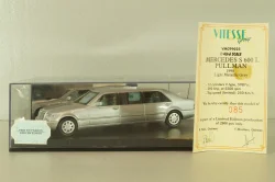 Mercedes-Benz S 600 (W140) Pullmann 1999, silver, VMC99025, Vitesse 1:43 Уценка!