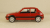 Peugeot 205 GTI 1.6 1984, red, Norev 1:43