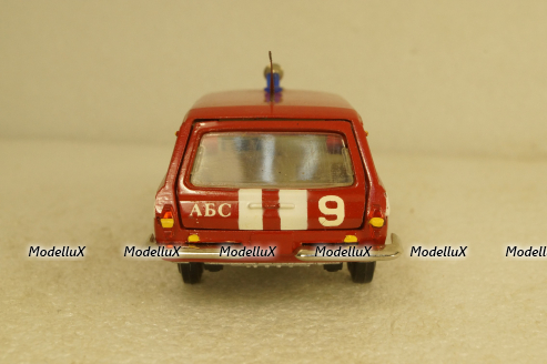 Газ-2402, А13, пожарная, конверсия 1:43