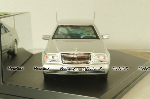 Mercedes-Benz S 600 (W140) Pullmann 1999, silver, VMC99025, Vitesse 1:43