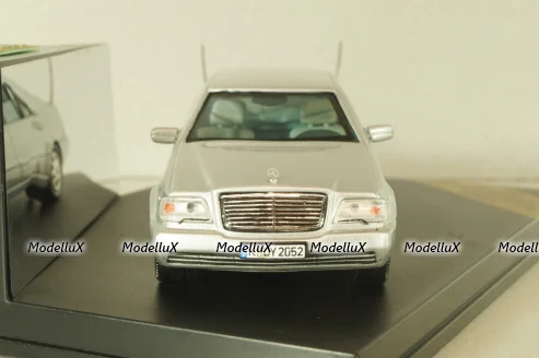Mercedes-Benz S 600 (W140) Pullmann 1999, silver, VMC99025, Vitesse 1:43