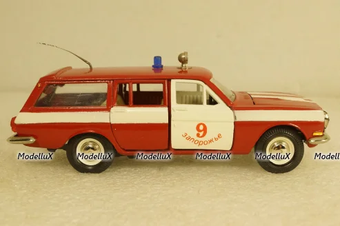 Газ-2402, А13, пожарная, конверсия 1:43