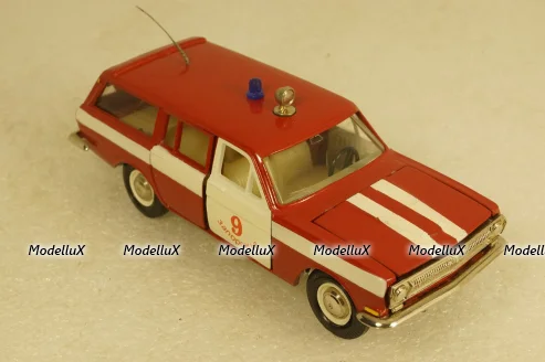 Газ-2402, А13, пожарная, конверсия 1:43