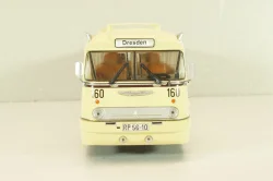 Ikarus 66 bus 1955, beige, Autobus Dal Mondo #21 (с журналом), Hachette 1:43