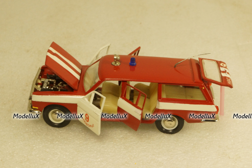 Газ-2402, А13, пожарная, конверсия 1:43