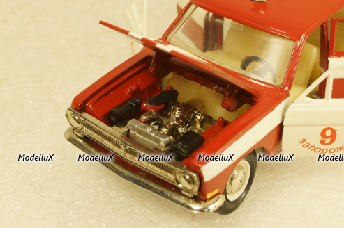 Газ-2402, А13, пожарная, конверсия 1:43