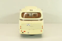 Ikarus 66 bus 1955, beige, Autobus Dal Mondo #21 (с журналом), Hachette 1:43