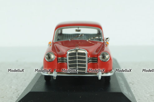 Mercedes 180 1953, red, (W120) 430033106, Minichamps 1:43