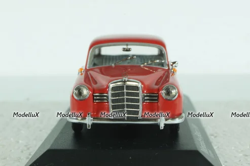 Mercedes 180 1953, red, (W120) 430033106, Minichamps 1:43