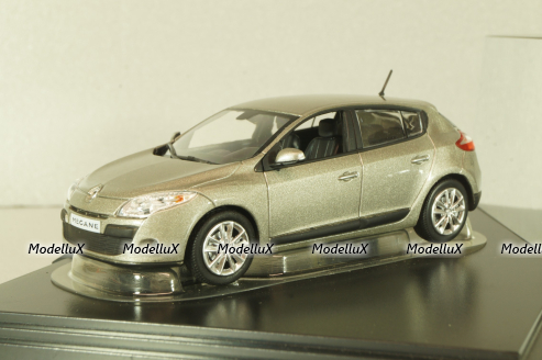 Renault Megane III Berline 2008, grey, 7711425974, Norev 1:43