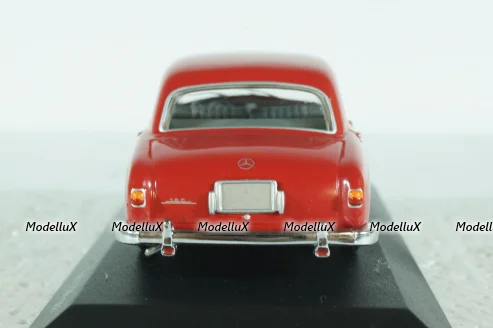 Mercedes 180 1953, red, (W120) 430033106, Minichamps 1:43